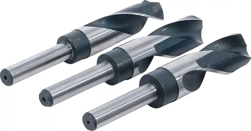 Spirálové vrtáky HSS průměr 22 ÷ 25 mm BGS108986. Sada 3 díly (BGS108986)
