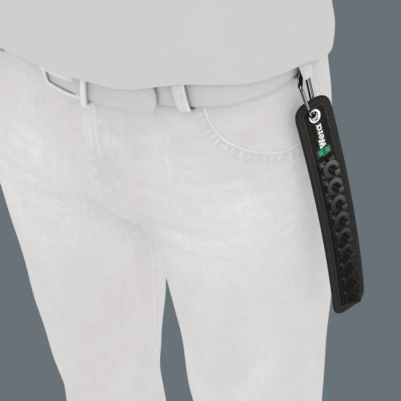 Wera 003891 Textilní pás 1/4" Belt A, 9 pozic, prázdný (W05003891001)