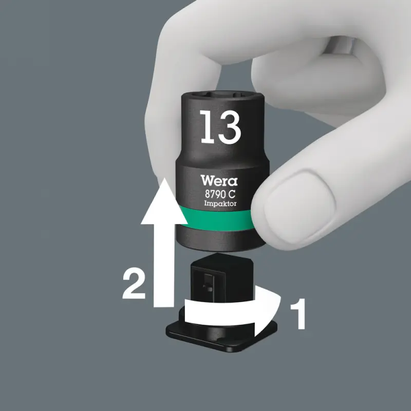 Wera 003893 Textilní pás 1/2" Belt C, 9 pozic, prázdný (W05003893001)