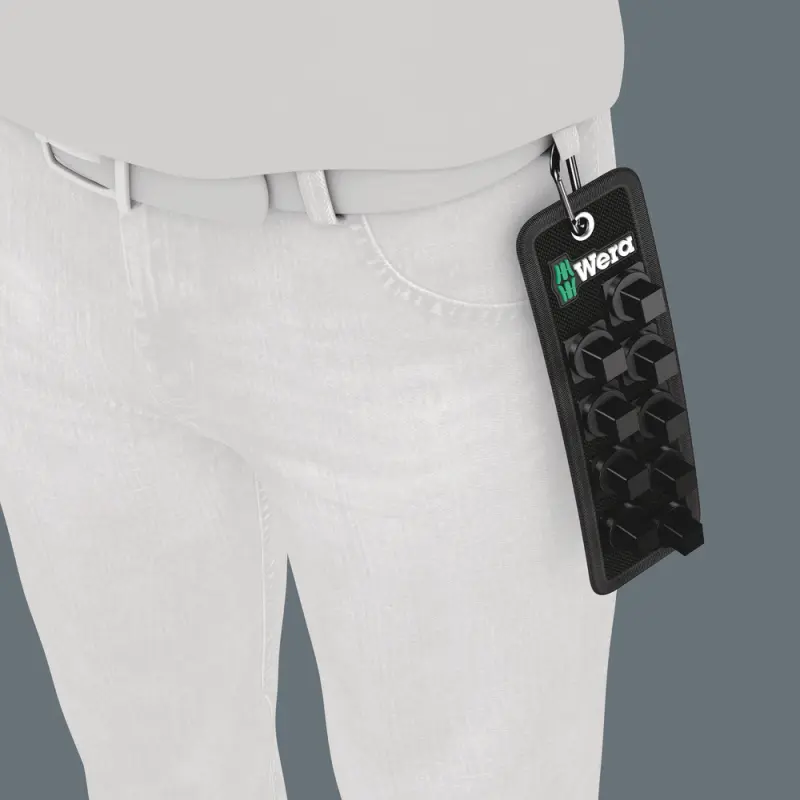 Wera 003893 Textilní pás 1/2" Belt C, 9 pozic, prázdný (W05003893001)