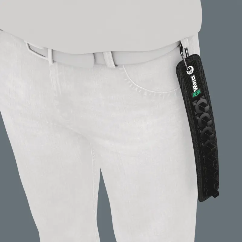 Wera 003980 Textilní pás 3/8" Belt B, 8 pozic, prázdný (W05003980001)
