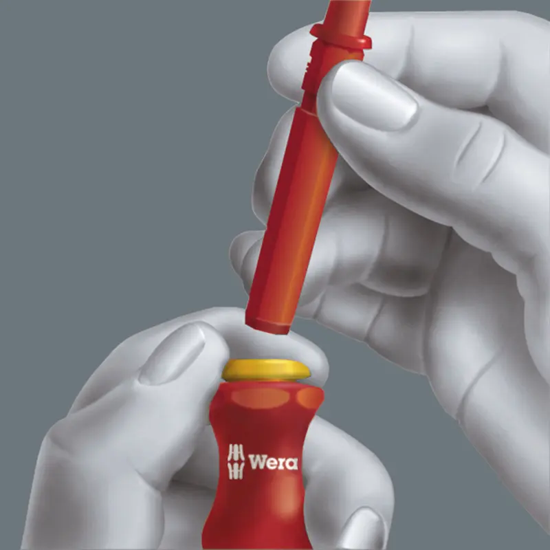 Wera 003990 Ruční držák Kraftform SB (HEX 9 mm) typ 817 VDE  (W05003990001)