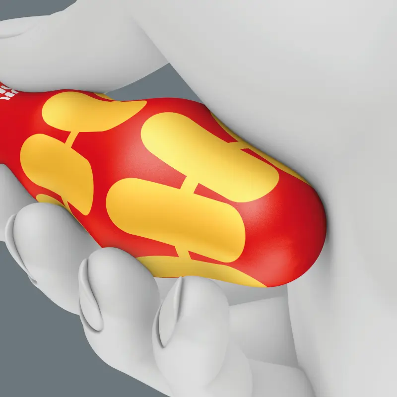 Wera 003990 Ruční držák Kraftform SB (HEX 9 mm) typ 817 VDE  (W05003990001)