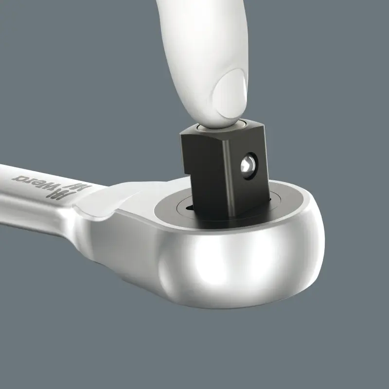 Wera 004063 Ráčna Zyklop Metal 1/2" 8003 C (délka 281 mm), průchozí čtyřhran (W05004063001)