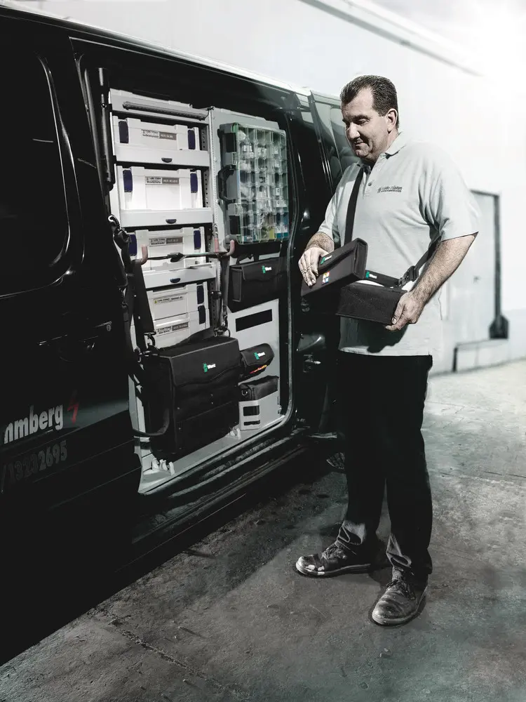 Wera 004350 Brašna na nářadí  2go se suchým zipem, prázdná (W05004350001)