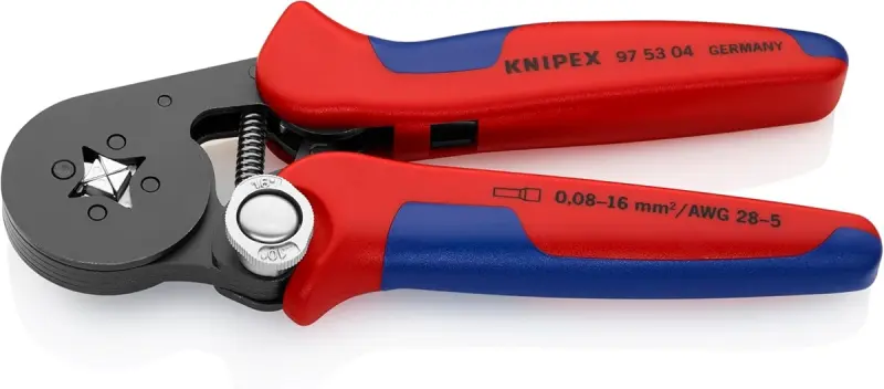 Kleště Knipex 97 53 04 pro lisování kabelových koncovek do 16 mm2 (K 97 53 04)