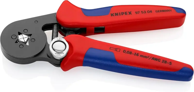 Kleště Knipex 97 53 04 pro lisování kabelových koncovek do 16 mm2 (K 97 53 04)