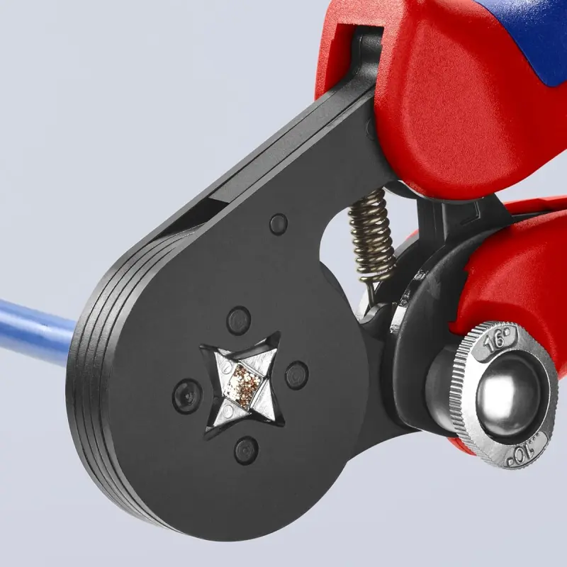 Kleště Knipex 97 53 04 pro lisování kabelových koncovek do 16 mm2 (K 97 53 04)