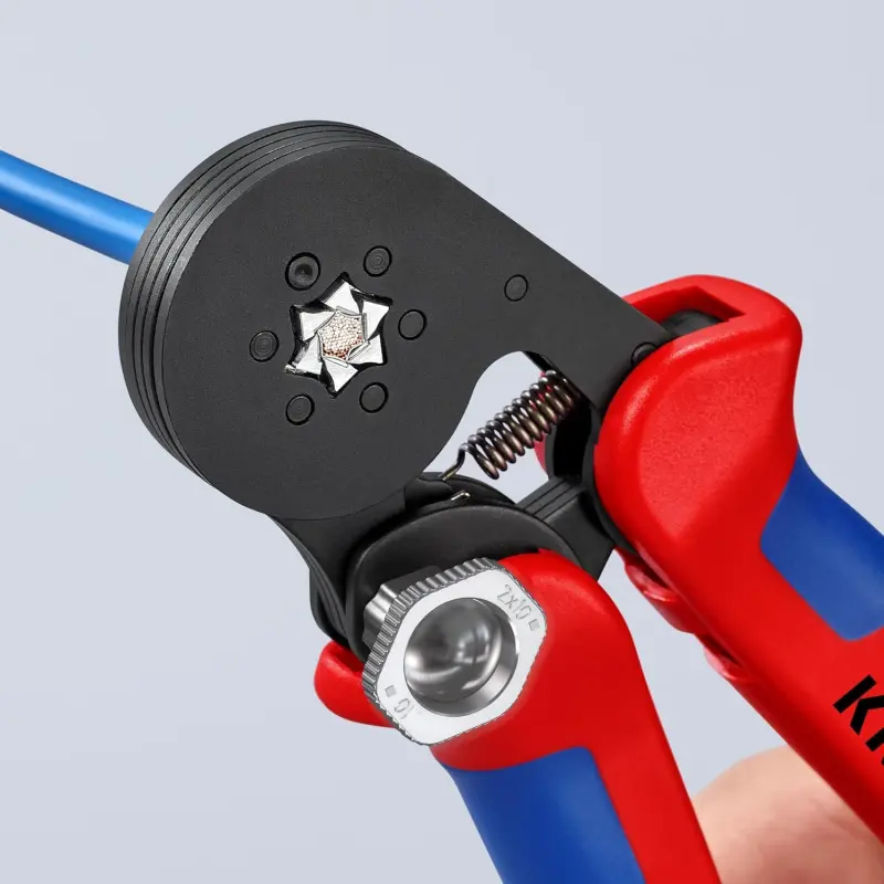 Kleště Knipex 97 53 14 pro lisování kabelových koncovek (K 97 53 14)