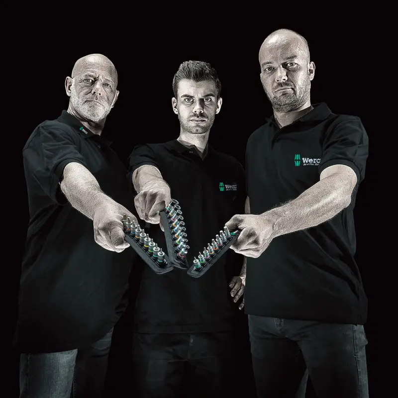 Wera 004525 Nástrčné hlavice Zyklop 1/4" 5 ÷ 13 mm Belt A Deep 1 typ 8790 HMA, prodloužené - 9 dílů (W05004525001)