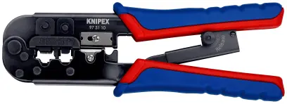 Kleště Knipex 97 51 10 konektorové, WESTERN (WE-6P6C, 6P4C) (K 97 51 10)