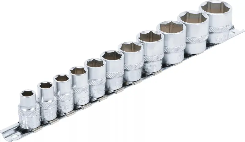 Nástrčné hlavice 3/8", 6ti hranné 5/16 ÷ 7/8" BGS109110, palcové (Sada 11 dílů) (BGS109110)