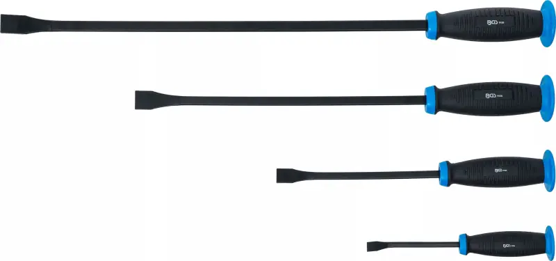 Tvarované páky 200 ÷ 600 mm s rukojetí BGS109135 Sada 4 díly (BGS109135)