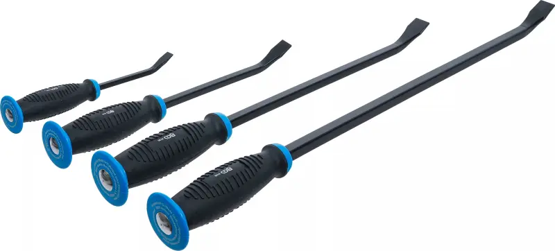 Tvarované páky 200 ÷ 600 mm s rukojetí BGS109135 Sada 4 díly (BGS109135)