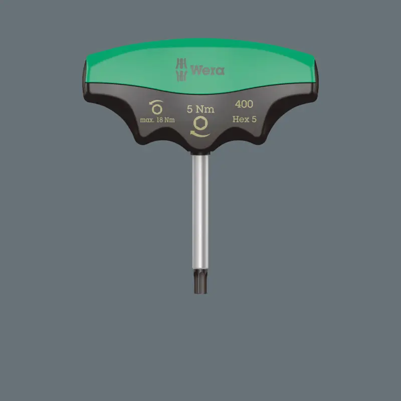 Wera 005081 indikátor utahovacího momentu 5 x 5,0 Nm typ 400 Hex, T rukojeť (W05005081001)