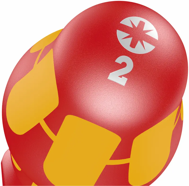 Wera 006191 Elektrikářský šroubovák Kraftform Plus PZ/S 2x100 mm typ 165 i VDE (W05006191001)