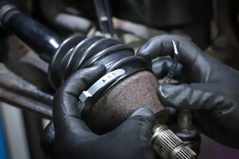 Spony pro nápravové manžety 7 mm BGS109451 Sada 12 dílů (BGS109451)