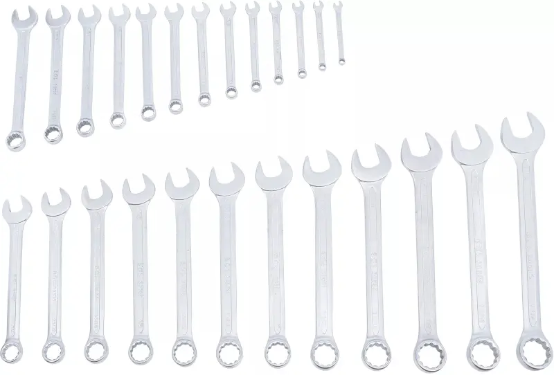 Očkoploché klíče 1/4 ÷ 1 1/4