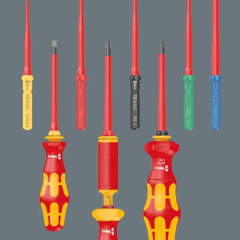 Wera 006600 Výměnné šroubovací čepele Kraftform Kompakt VDE 7 Universal 1 TIE - 7 dílů (W05006600001)