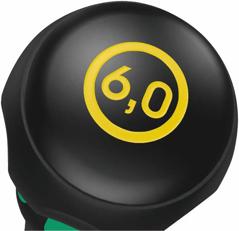 Wera 007900 Plochý šroubovák Kraftform Ball-Grip  typ 1834, dílenská čepel, 1 x 6 x 100 mm (W05007900001)