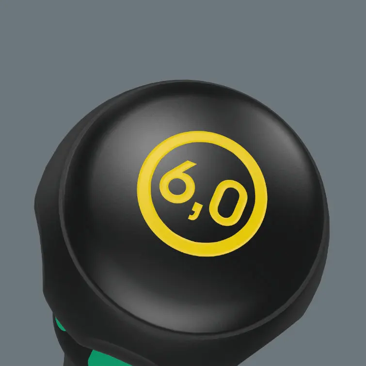 Wera 007901 Plochý šroubovák Kraftform Ball-Grip  typ 1834, dílenská čepel, 1 x 6 x 150 mm (W05007901001)