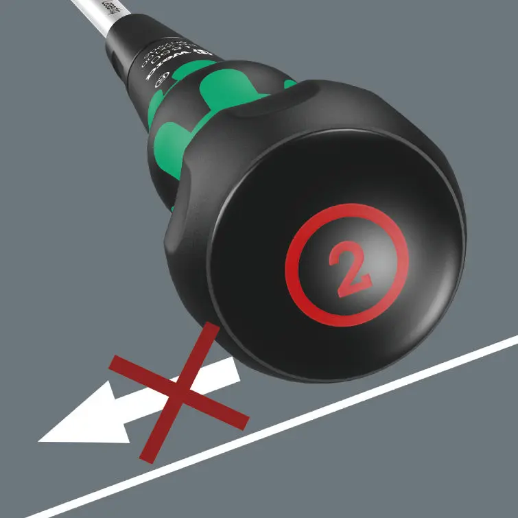 Wera 007905 Křížový šroubovák PH Kraftform Ball-Grip typ 1850, PH 1 x 80 mm (W05007905001)