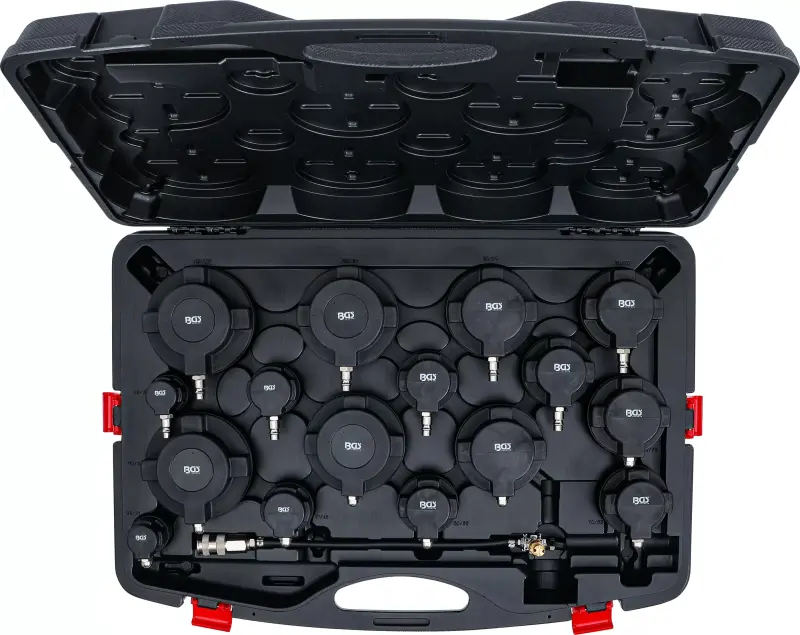 Tester systému plnicího vzduchu turbodmychadla BGS109585 Sada 17 dílů v kufru (BGS109585)