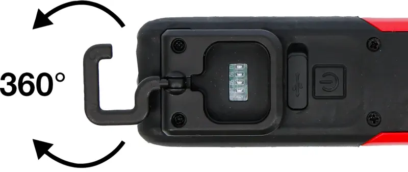 Aku ruční pracovní Kraftmann COB LED svítilna (1,2 Ah) (BGS109651)
