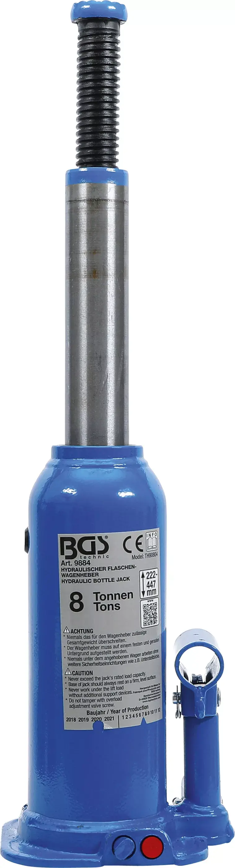 Hydraulický zvedák 8 t (panenka) BGS109884 (BGS109884)