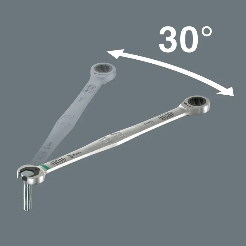 Wera 020351 Očkoplochý ráčnový klíč SB 10 mm 6007 Joker, dlouhé provedení (W05020351001)