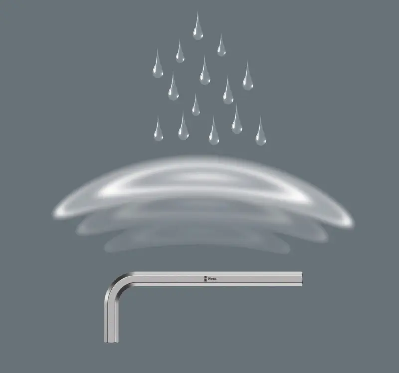 Wera 021055 Zástrčný klíč Hex 8 mm typ 950, chromováno (W05021055001)