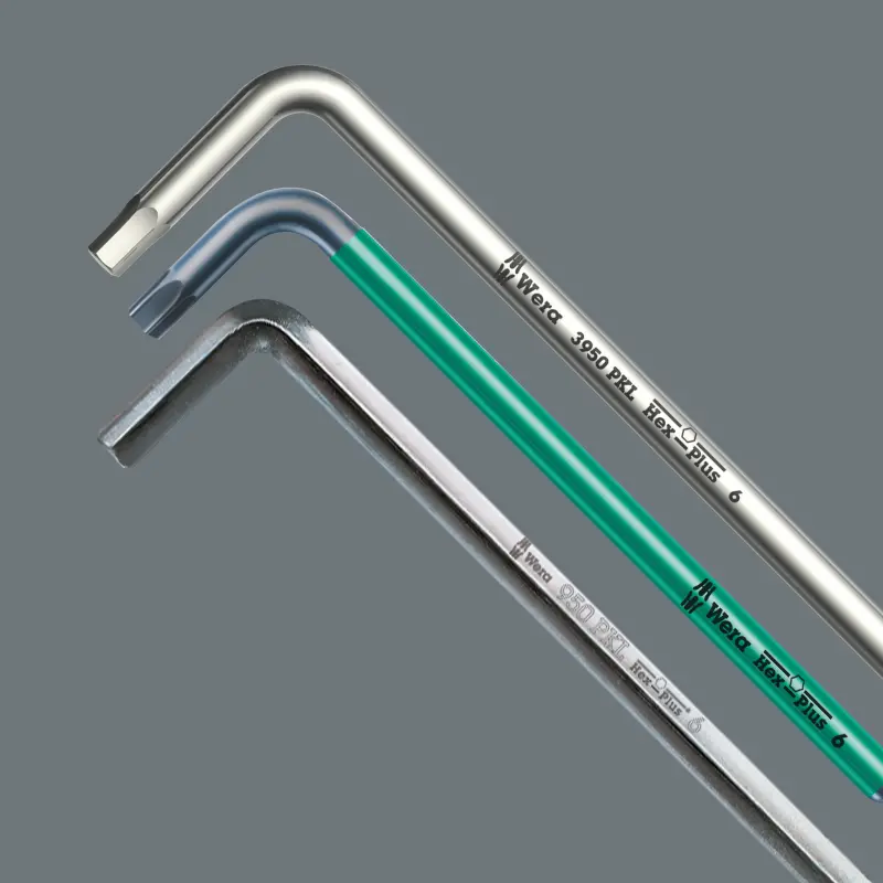 Wera 021728 Zástrčné klíče 950/13 Hex-Plus Imperial 1, palcové, BlackLaser - 13 dílů (W05021728001)