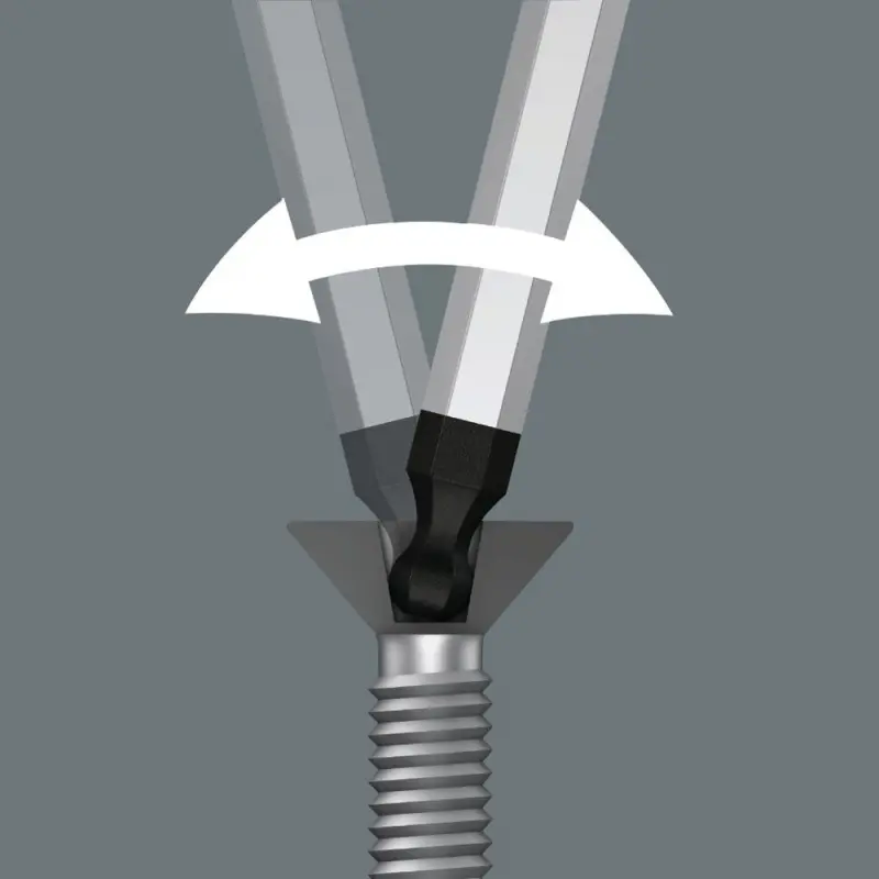 Wera 022101 Zástrčné klíče 1,5 ÷ 6 mm 950/7 Hex-Plus Magnet 1, chromováno - 7 dílů (W05022101001)