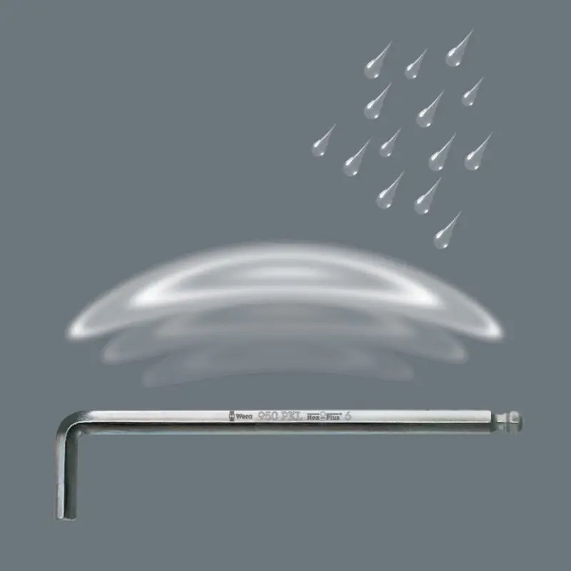 Wera 022101 Zástrčné klíče 1,5 ÷ 6 mm 950/7 Hex-Plus Magnet 1, chromováno - 7 dílů (W05022101001)