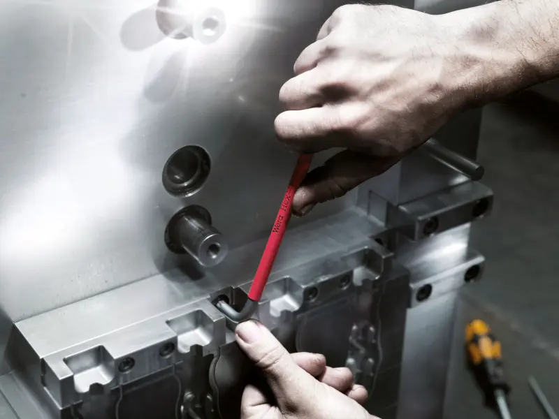 Wera 022658 Zástrčný klíč Multicolour, Imperial, typ 950 SPKS, BlackLaser, 5/16" x 112 mm (W05022658001)