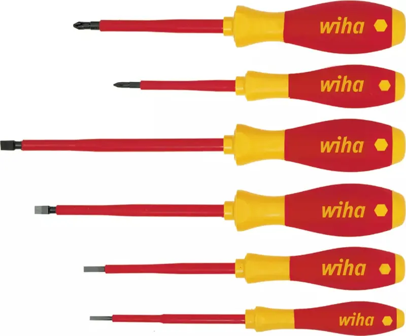 Šroubováky Wiha 00833 SoftFinish electric 320N K6. Sada 6 ks VDE (WIHA00833)