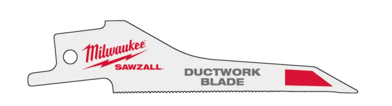 Pilové plátky Milwaukee DUCTWORK BLADE na plech (5 ks) (MI48001630)