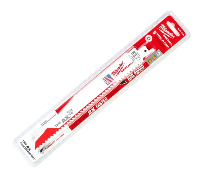 Pilové plátky Milwaukee Sawzall AX-150, demoliční (5 ks) (MI48005021)