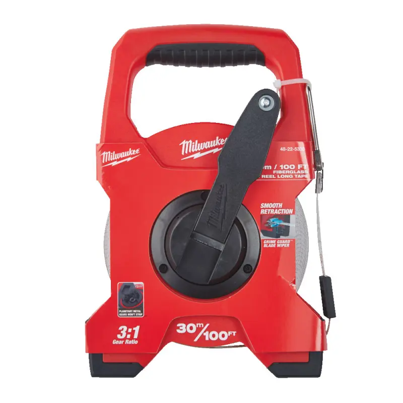 Dlouhé měřící pásmo Milwaukee 48225330 ze skelných laminátů 30 m/100ft (MI48225330)