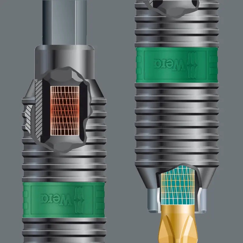 Wera 056700 Bit PZ 1 - 855/1 BDC. Šroubovací bit 1/4 Hex, 25 mm pro křížové šrouby Pozidriv (W05056700001)