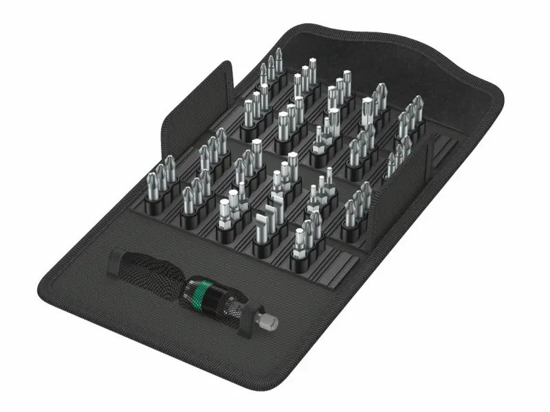 Wera 057122 Bity 1/4" HEX Bit-Safe 61 Universal 1 (Sada 61 dílů) (W05057122001)