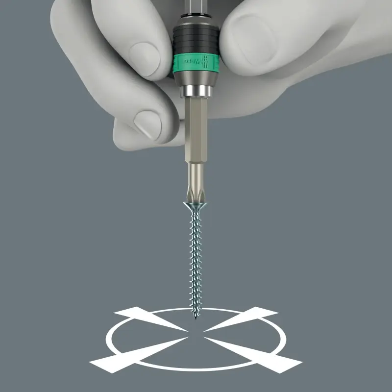 Wera 057122 Bity 1/4" HEX Bit-Safe 61 Universal 1 (Sada 61 dílů) (W05057122001)