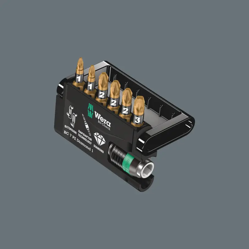 Bity Diamond - Sada (7 Ks)1 x 1/4"x50; 2 x PZ 1x25 (W05057412001)