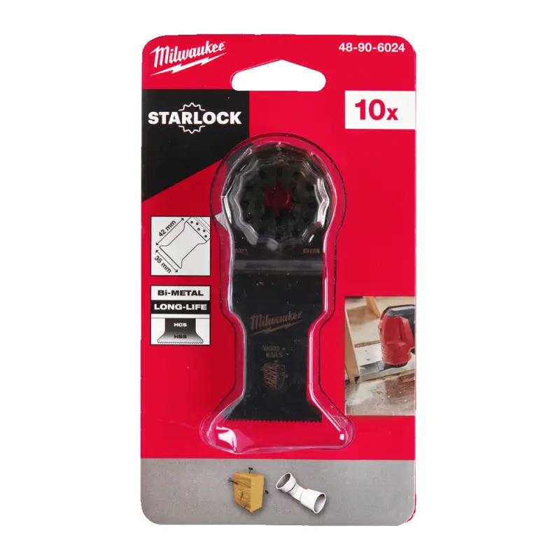 Nůž na ponorné řezání do dřeva s hřeby 35x42mm (10 (MI48906024)