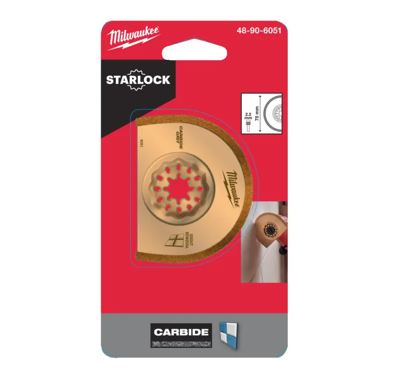 Karbidový nůž na odstranění spárovací hmoty 75x2,2 (MI48906051)