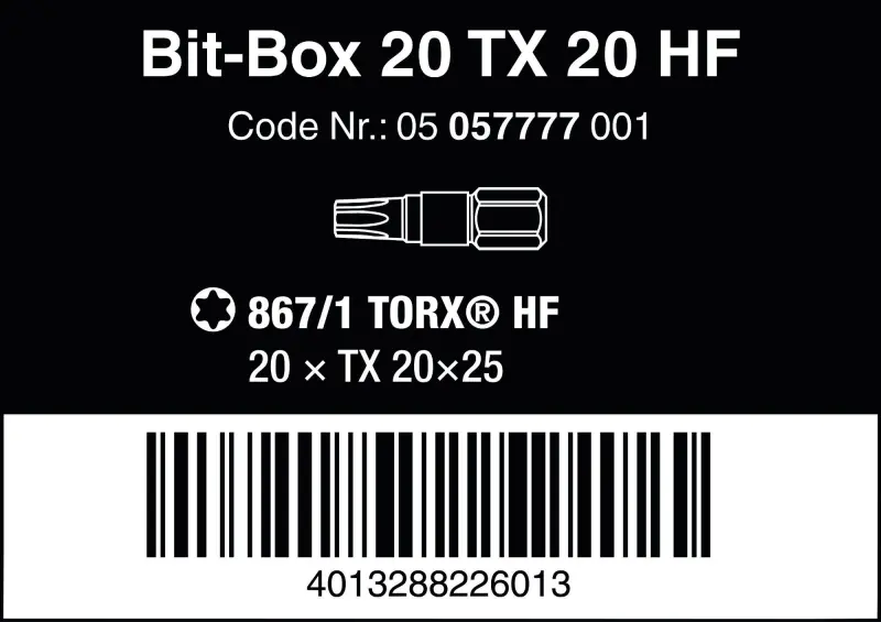 129851-057777-eti-bit-box-20-tx-20-hf-etikett