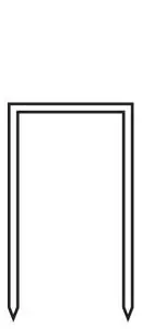 Spony typ N, 38 mm (KG 50), 10 000 ks