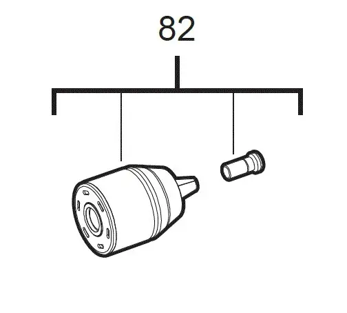 Sklíčidlo rychloupínací Milwaukee do 13 mm pro M18 FPD3 + FDD3 a M18ONEDD3 + ONEPD3, 4931494915 (MI4931494915)