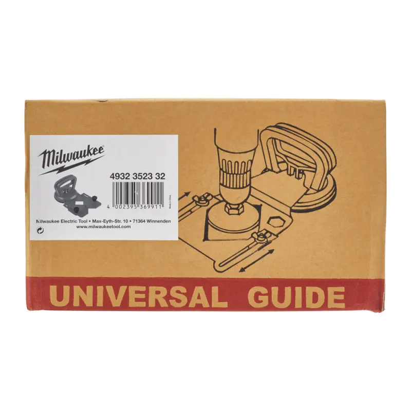 Vodicí blok Milwaukee pro vrtání diamantovou kruhovou pilou pr. 19 ÷ 68 mm (MI4932352332)