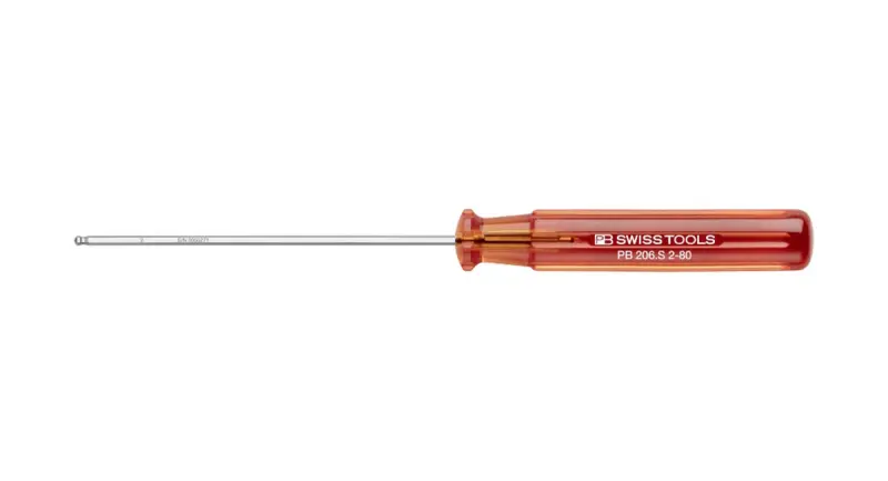 Šroubovák PB Swiss Tools se šestihrannou kulovou hlavou PB 206.S 2,5-90 (EDE59440025)